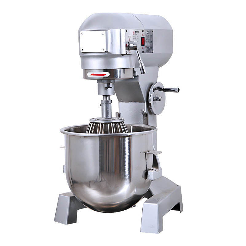 Commercial b15b20 heavy-duty mixer - multi-functional food processor for rice, noodles, dough kneading, filling, whisking eggs, and cream/fresh milk mixing