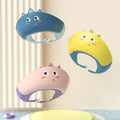Baby hair washing headgear - eye & ear protection, soft silicone shampoo cap for infants and toddlers, waterproof bathing and shampooing cap for children