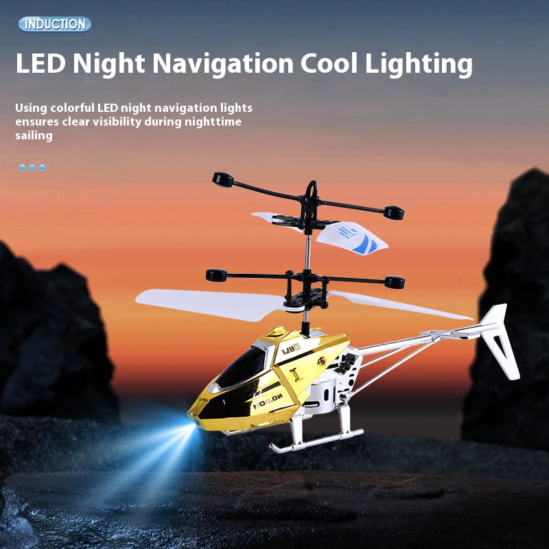 new arrival remote control helicopter usb charging, drop-resistant and anti-collision 2-way remote control aircraft model sensor good toy
