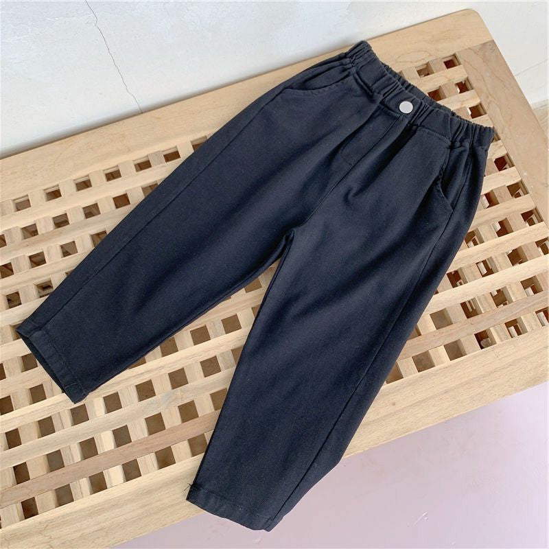 Kids ice silk anti-mosquito pants summer boys thin leggings bloomers new arrivaltrendy style breathable casual pants