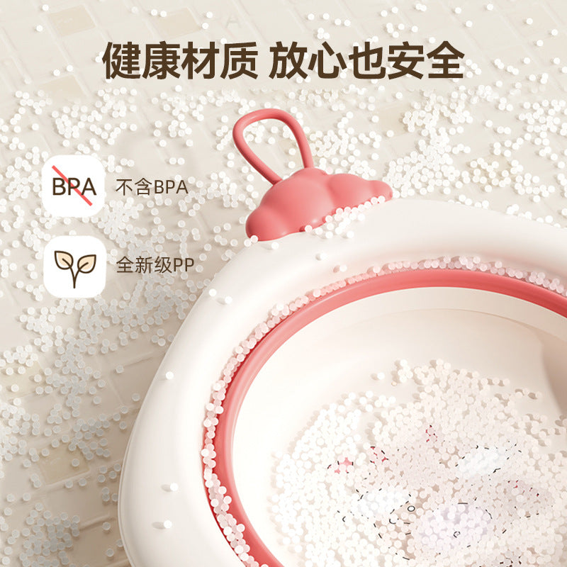 Factory direct: foldable baby wash basin - perfect for washing faces, buttocks, and newborns