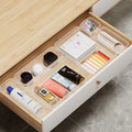 transparent drawer storage box suit desktop dressing table cosmetics storage box sundries storage divider box