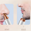 2-in-1 electric eyebrow trimmer & shaver - dual-use eyebrow shaping & hair removal device - usb rechargeable