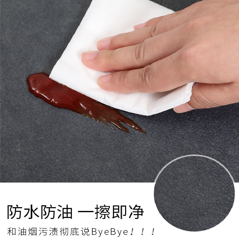 Kitchen floor mat non-slip oil-proof wipeable no-wash carpet foot pad waterproof pvc wipeable stain-resistant whole floor for home