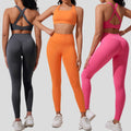 new women's activewear set - stretchy, breathable workout outfit - cloud-like running & yoga set