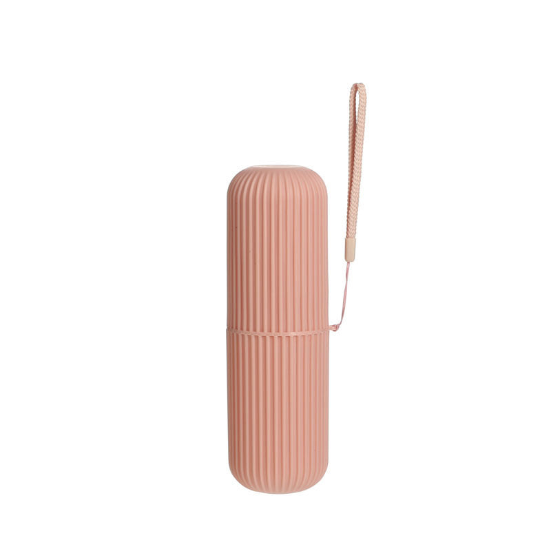 Travel Stripe Toothbrush Box Portable Washing Mouthwash Cup Brushing Cup Set Tooth Tooth Cylinder Nordic Simple Toothbrush
