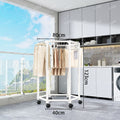 360-degree movablerotate coat rack floor-standing bedroom indoor clothes storage balcony clothes drying rack thickened load-bearing