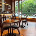 Vintage cafe table and chair set, french dessert bakery chairs, milk tea shop american rattan chairs, commercial table