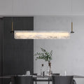 Marble all-copper chandelier designer creative restaurant rectangular modern new chinoiserieaccessible luxury living room bedroom study lamp
