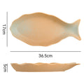 14inch fish shaped plate