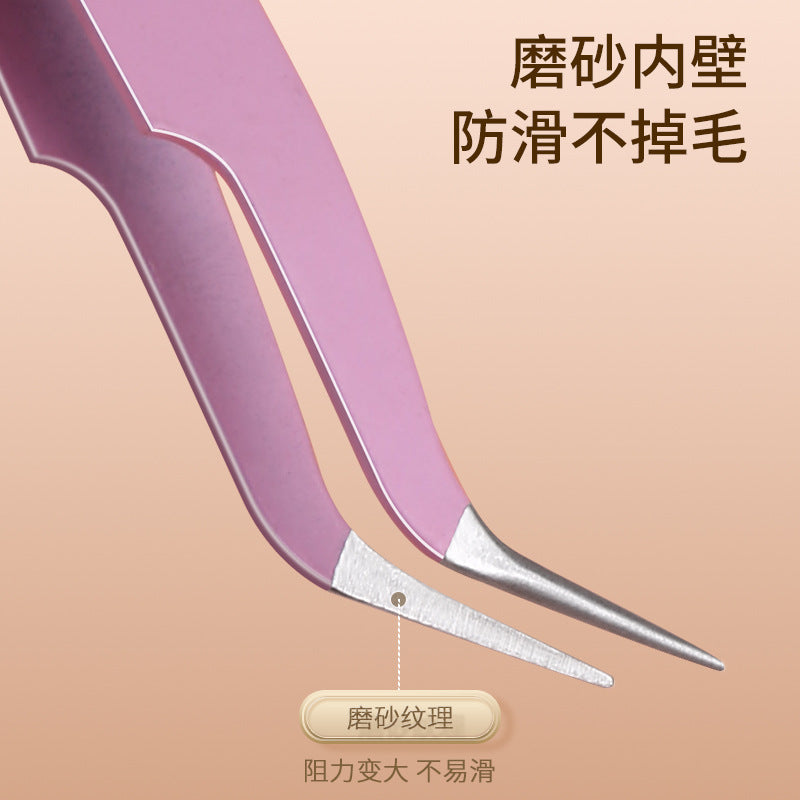 123Mm false eyelashes, precision forceps, high occlusal forceps, glue-free eyelash partner, cost-effective dopamine color