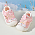 Baby sandals for girls, summer first walker shoes, 0-1-2 years old infant anti-slip soft sole mesh shoes for babies and toddlers, boys' shoes