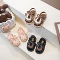 Kids' slippers - summer girls' and boys' bathroom indoor home anti-slip soft sole cartoon baby sandals