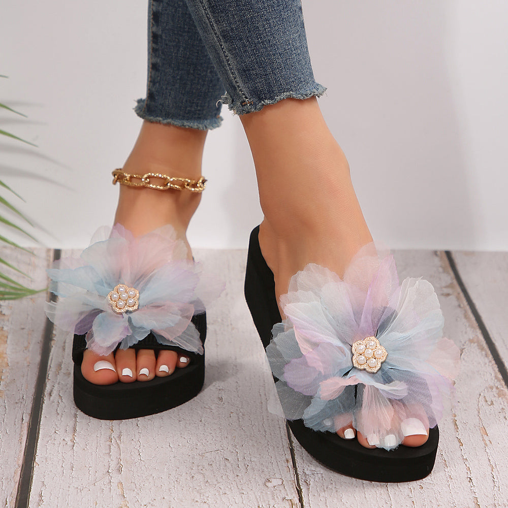 New plus size slide sandals women's fashion slippers cross-border export dropshipping flats