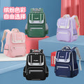 Kids' backpack - ultra-lightweight, pressure-reducing, spine-supporting, lightweight backpack for grades 1-6, korean style, boys and girls, anti-hunchback design