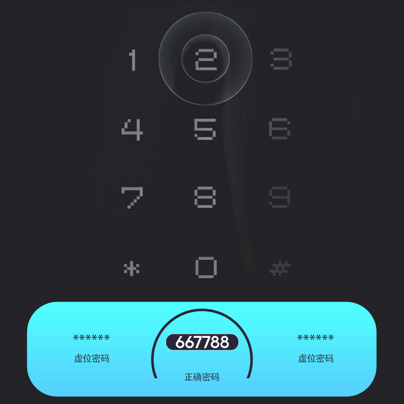 Semi-automatic fingerprint security door lock, ttlock electronic lock, tuya smart lock, password lock, fingerprint lock