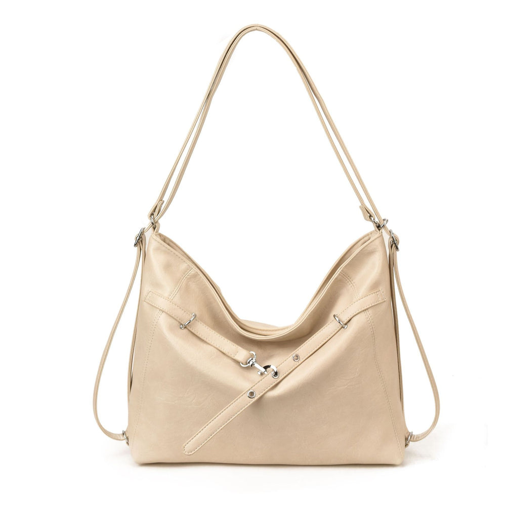High-end retro women's backpack 2025new arrivaltrendyfall and wintereasiest for matchlarge capacitywork clothing shoulder tote bag