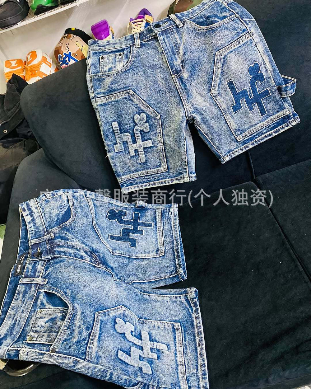 Men's jeans shorts wholesalenew arrivalmenjeans shorts half length pantsin stock wholesale