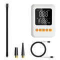 Bicycle & electric vehicle tire inflator - handheld cordless rechargeable car air pump with digital display