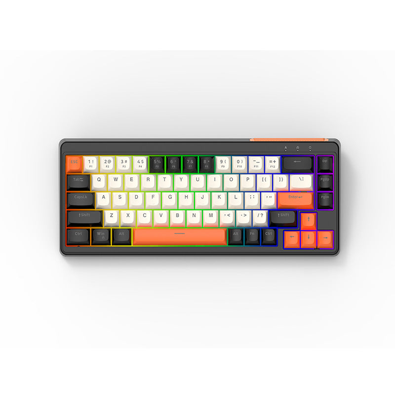 Acer oak224 wireless bluetooth tri-mode mechanical feel keyboard - gaming, esports, office, silent pbt keycaps