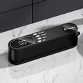 Fully automatic mini rechargeable vacuum sealer - digital display, home food packaging machine, wet & dry use, freshness preservation
