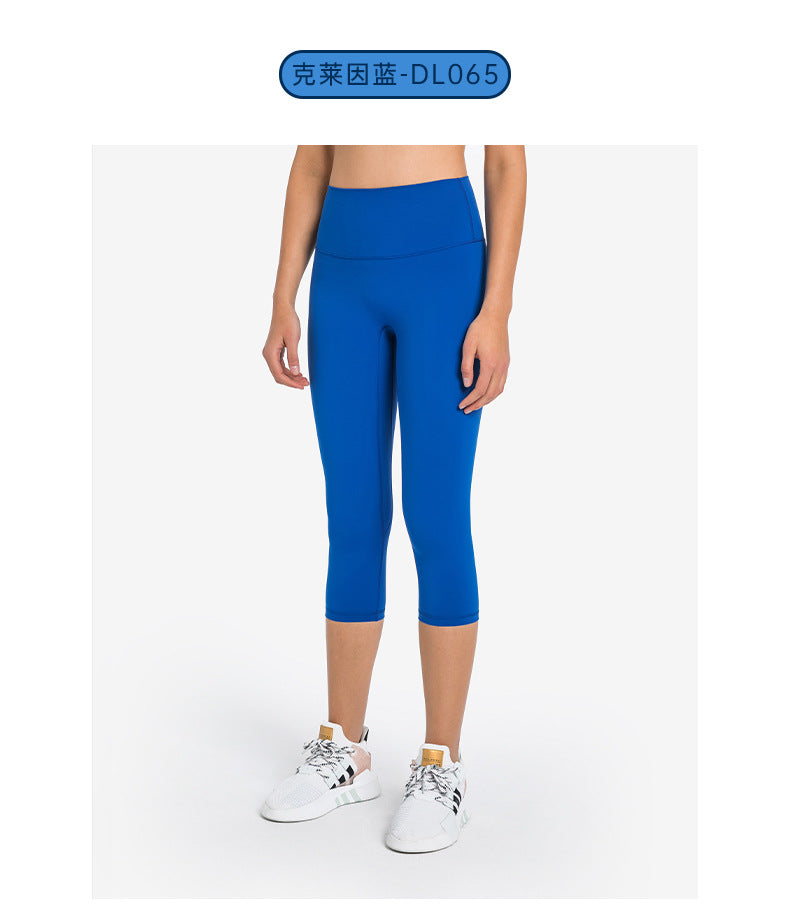 Trendy dopamine dressing macaron color sexy back yoga outfit - workout running fitness set
