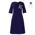 D572 women's foreign trade   summer new fashion elegant african a-line dress european and american style dress