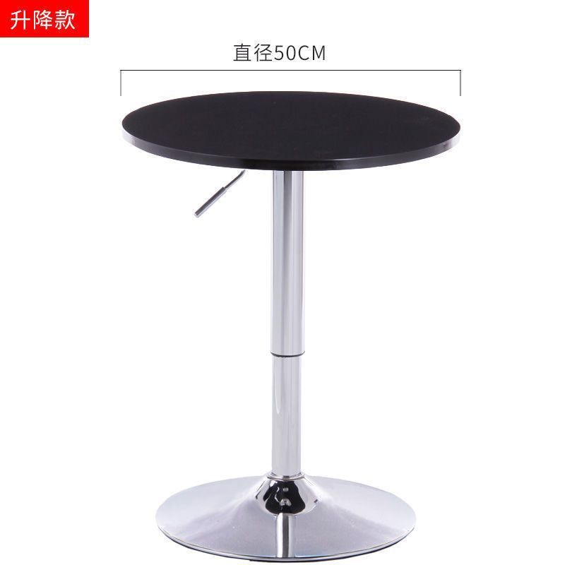 High table bar table round casual cocktail table adjustable small round table high bar round table bar chair