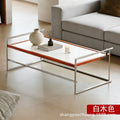Rio coffee table stainless steel flip tea table living room for home computer table tea table designer coffee table desk all-in-one