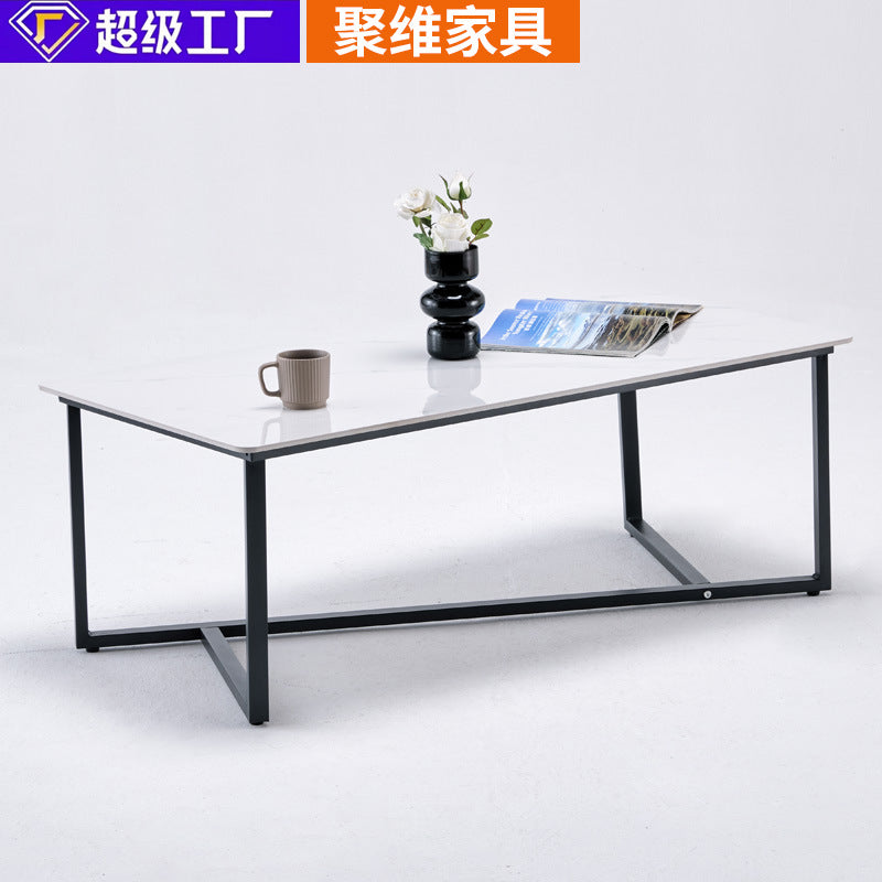 Source factory accessible luxuryfor homesmall apartmentcasual modern personalized creative slate tea table dining table geometric coffee table