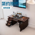 New chinoiserie computer desk casual modern office desk staff desk with drawer for home table commercial desktop office desk