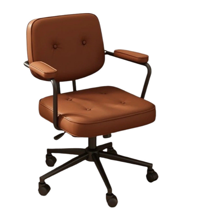 Accessible luxury style computer chair modern casualfor home bedroom conference room office chair study backrest study adjustable swivel chair