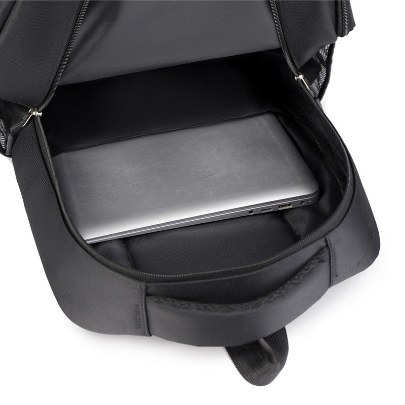 New Laptop Bag Men's and Women's Backpack Large Capacity Business Travel Backpack Premium Sense School Bag College Student