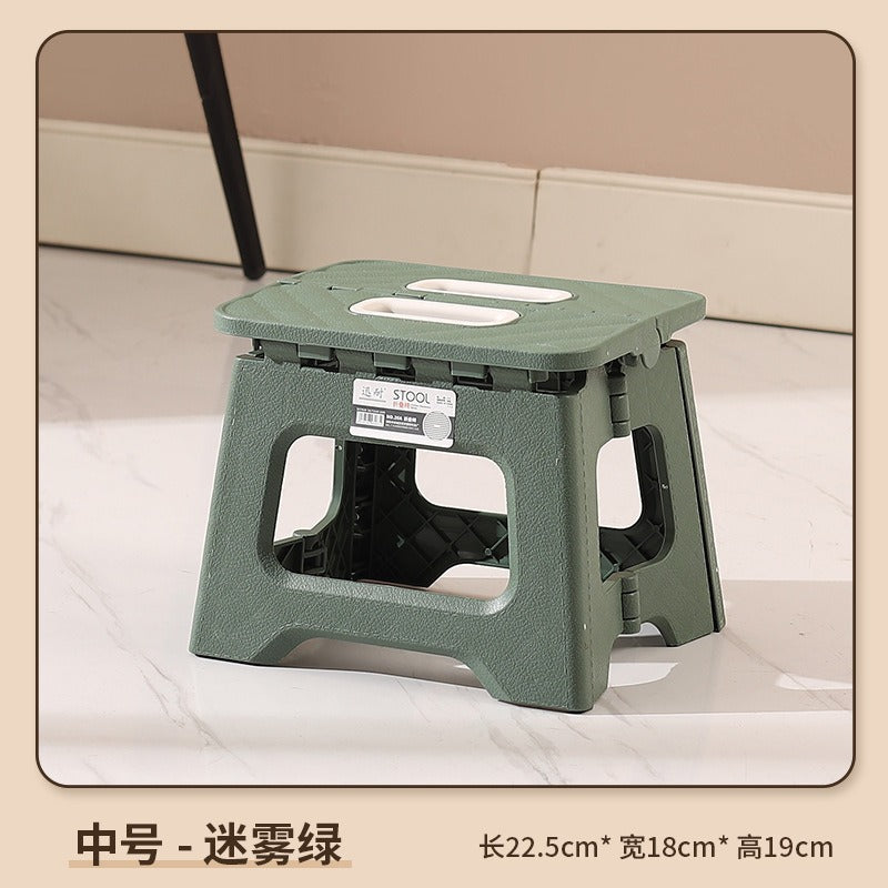 Foldable stool, thickened adult chair, portable home & outdoor camping chair, handheld durable student chair