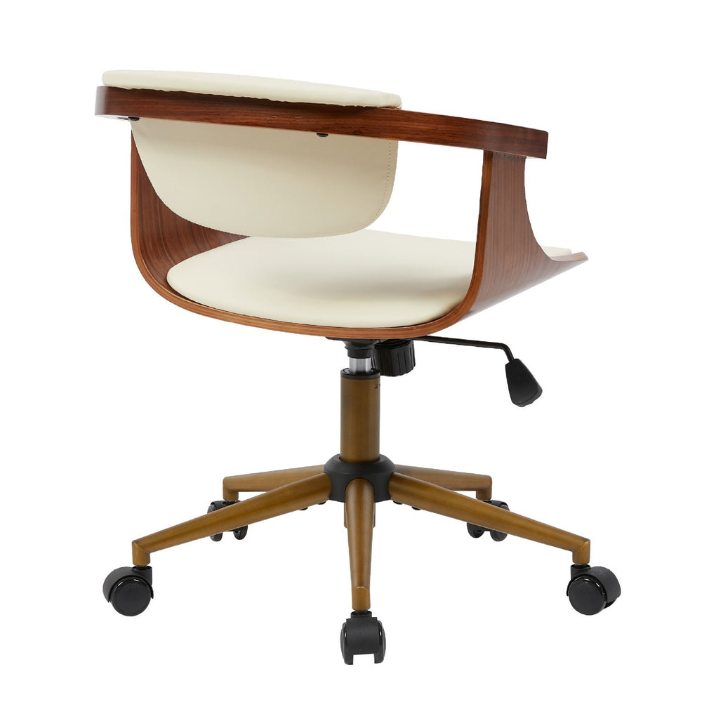 solid wood hiroshima chair industrial style insstylishfor home study bedroom leisure chair adjustablerotate office chair