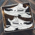 Men's winter breathable 2025 new trendy versatile youth sports casual chunky sole height increasing white dad shoes