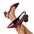 summer new arrival: plus-size women's casual comfort pointed-toe french style fashion high heels for wholesale (export)