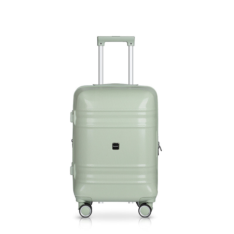 Cross-border PC universal wheel fashion trolley case three-piece set business travel can be boarded thickened wear-resistant password box wholesale