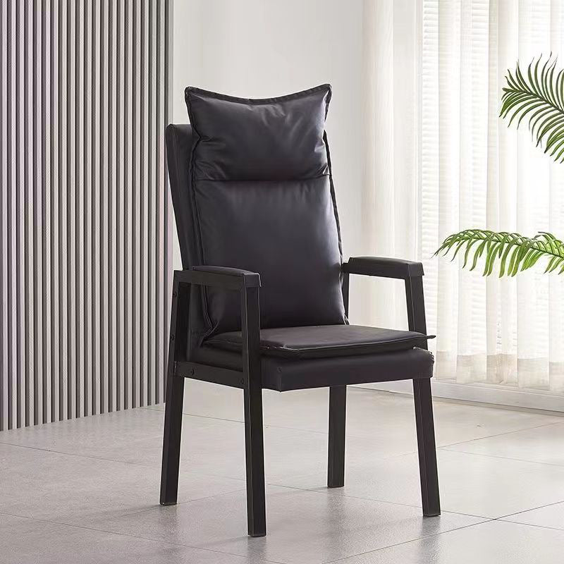 Chess and card room mahjong hall special mahjong chair sedentary comfortable office chair teahouse home thickened double backrest chair