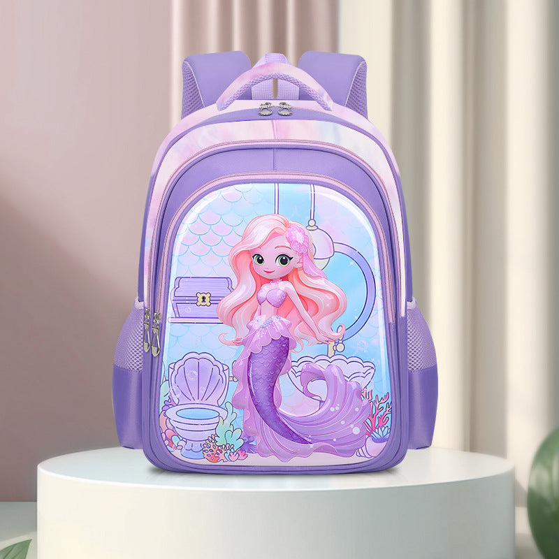 New arrival: elementary school backpack for grades 3-6 - cartoon design, lightweight, cute, and ready to ship!
