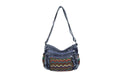 2025 early autumn new arrival: versatile embroidered ethnic style denim shoulder bag - effortless crossbody, casual vintage style
