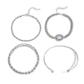 Wholesale alloy bracelets: new european and american cross-border jewelry for women - statement, irregular, versatile, accessible luxury, niche design, diamond-accented bangles