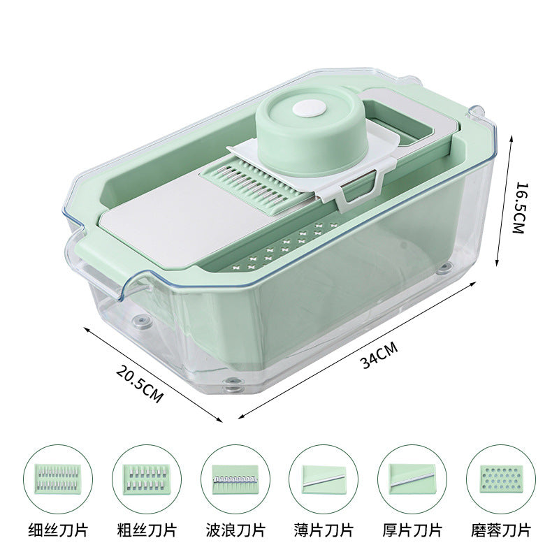 Personalized multifunctional grater stainless steel vegetable cutter for home potato shreds cucumber slicer grater vegetable cutting handy gadget