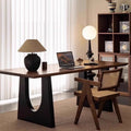 Walnut solid wood dining table long table chair desk workbench for home large board all-in-one conference desk