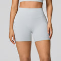 new cloud-feel yoga shorts: high-waisted, butt-lifting, compression leggings - stretchy, breathable, perfect for running and fitness