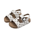 Vancahao girls' fashion sandals -  summer new collection - open-toe casual beach sandals for kids - korean style birkenstock sandals