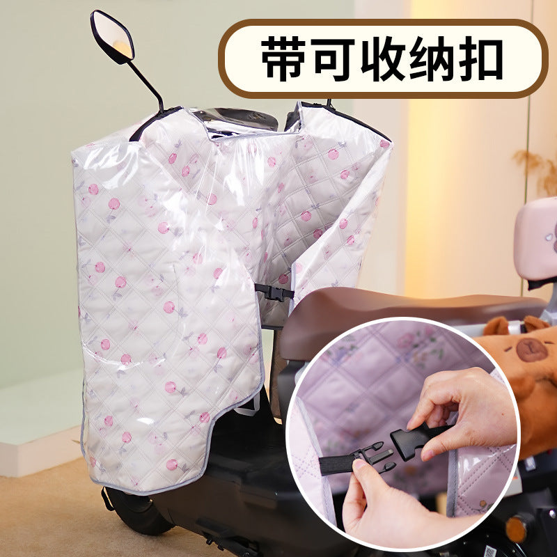 【full body waterproofing】summer electric vehicle windshield cover - sunshade, waterproof, and windproof for electric bikes