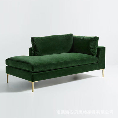 Bedroom Fabric Foot Couch Nordic Small Apartment Living Room Balcony Leisure Princess Chair Italian Minimalist Beauty Salon Princess Couch