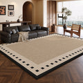Removable and washable carpet living room medieval style bedroom full floor large area retro style double layer machine washable home carpet
