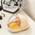 Powder puff storage box, convenient dust-proof beauty egg, skin care product makeup box with lid, cotton pad sponge egg storage box
